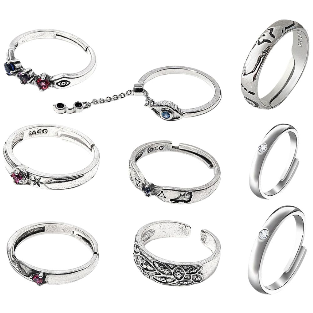 Men'S Accessories Rings - Anime JJK Ringen Yuta Okkotsu Cosplay