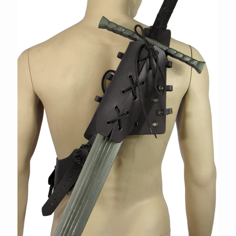 Men'S Viking Accessories - Middeleeuwse Zwaard Schouder Terug Schede Schede