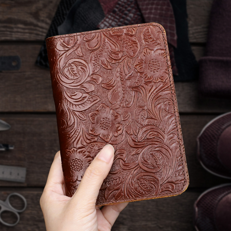 Men'S Accessories Wallet - Echt lederen paspoorthouder reisportemonnee beschermhoes voor