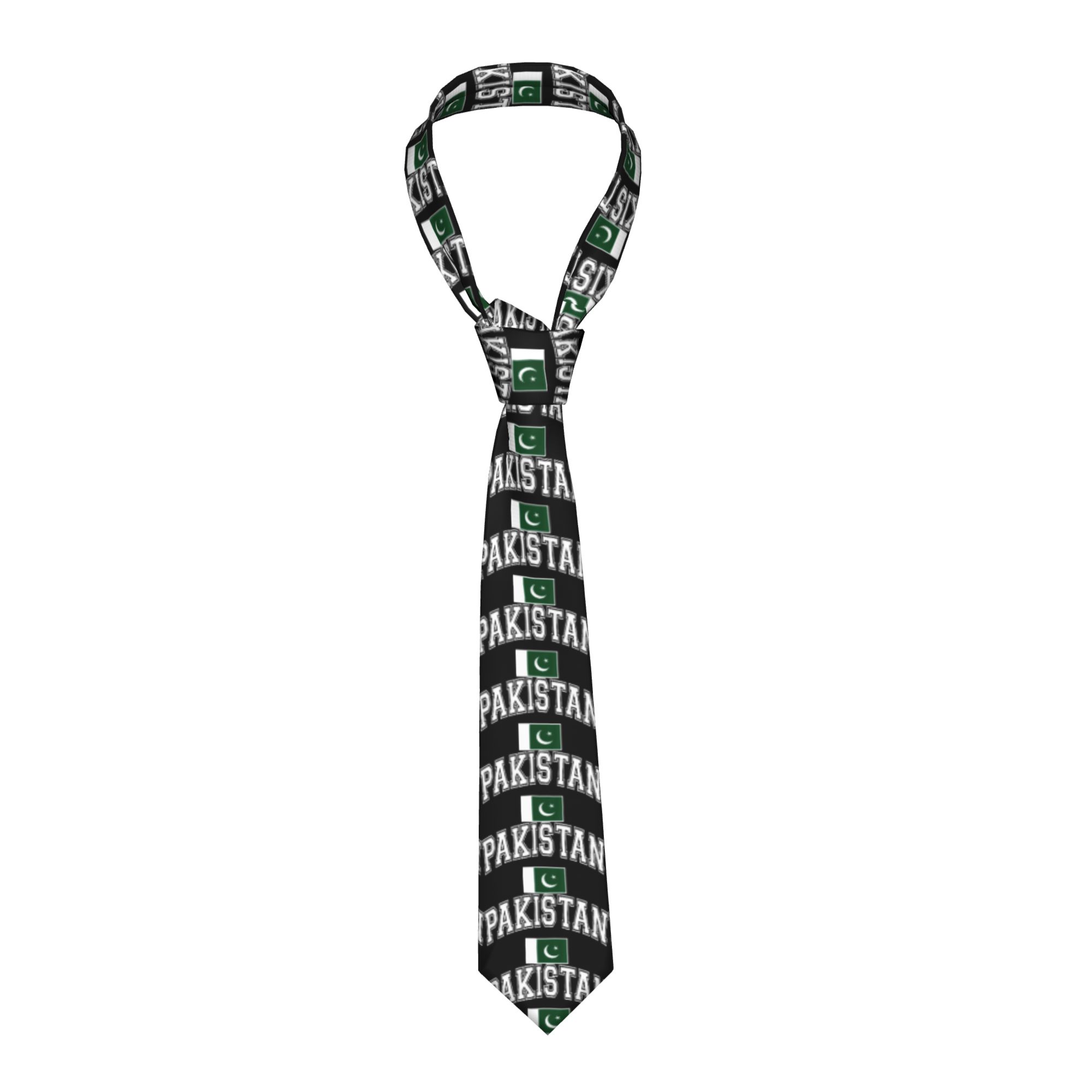 Men Accessories In Pakistan - Pakistan Pakistaanse vlag stropdas Vrije tijd