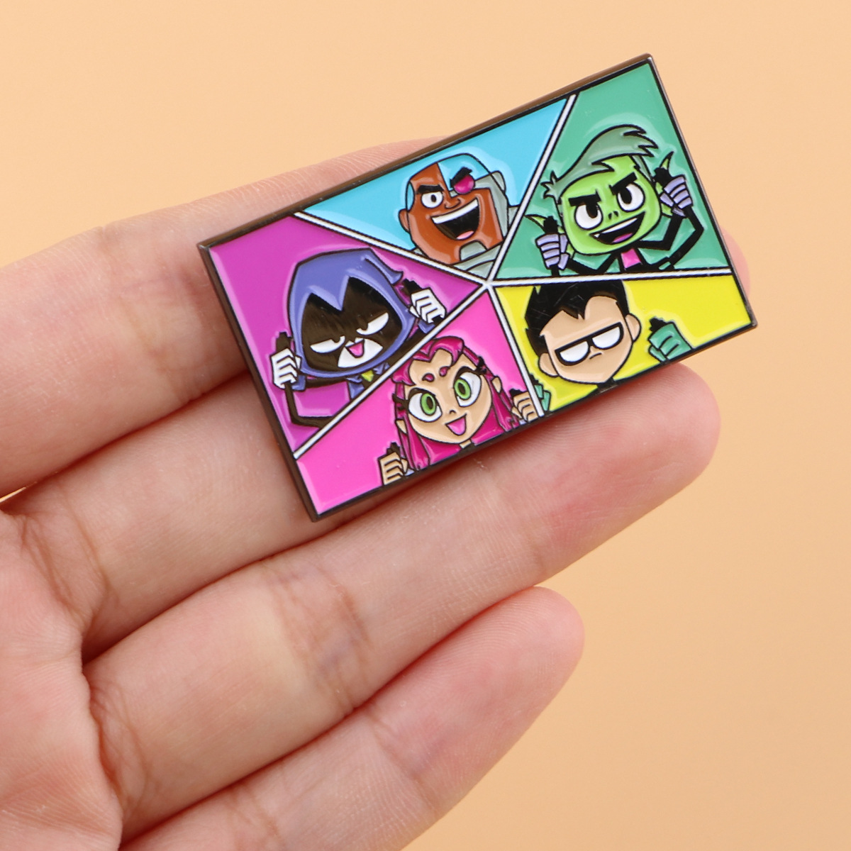 Men'S Accessories Jewelry - Nieuwe Teen Heroes Team Emaille Pin