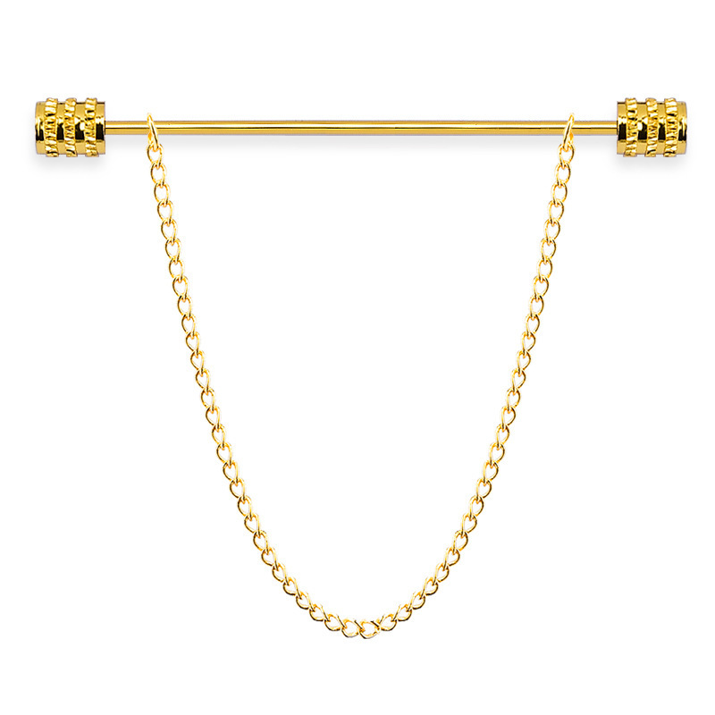 Men'S Accessories Jewelry - Nieuwe herenbroche voor overhemd, opstaande kraag,