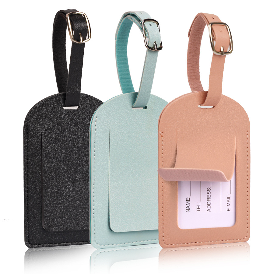 Dames Heren Bagagelabels PU-le - Men Accessories Name recensie en prijs