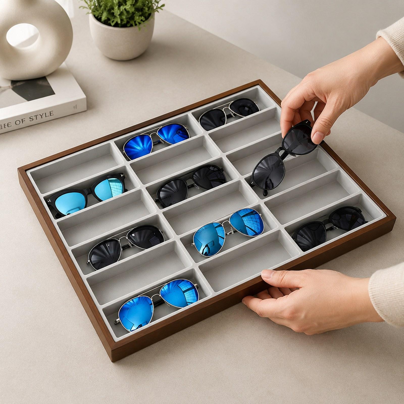 Brillenpresentatiebak Brilleno - Men'S Accessories Organizer Tray recensie en prijs
