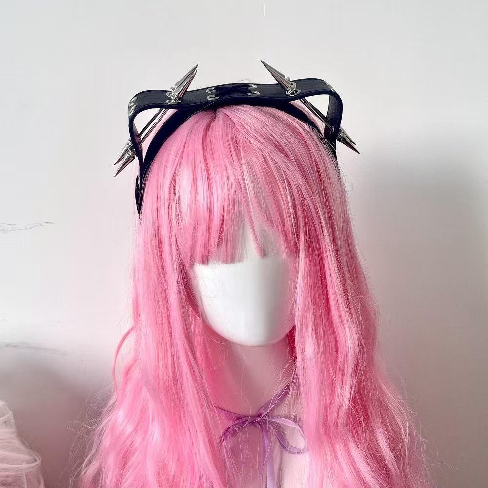Punk Harajuku Haarband met Spi - Men Accessories Earrings recensie en prijs