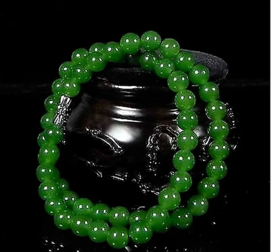 Echte natuurlijke groene krale - Men'S Accessories Jewelry recensie en prijs