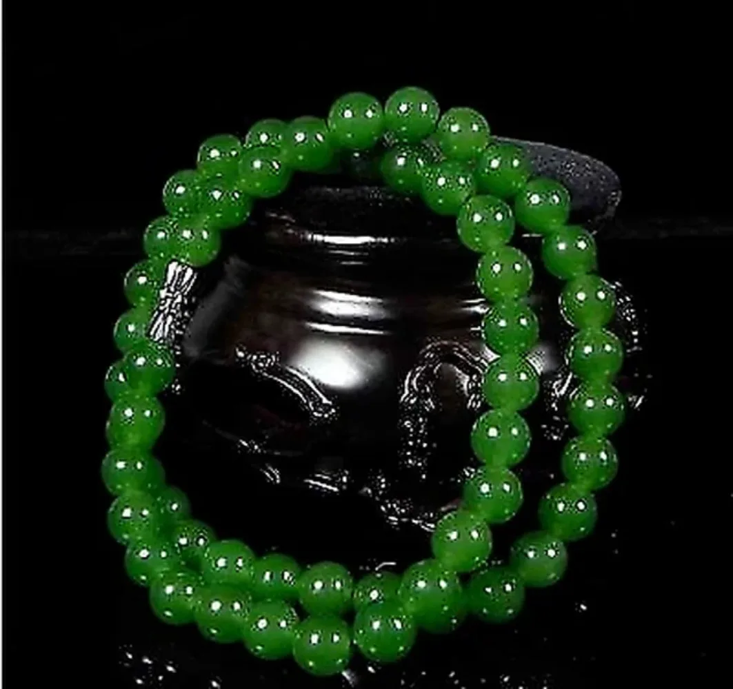 Echte natuurlijke groene krale - Men'S Accessories Jewelry recensie en prijs