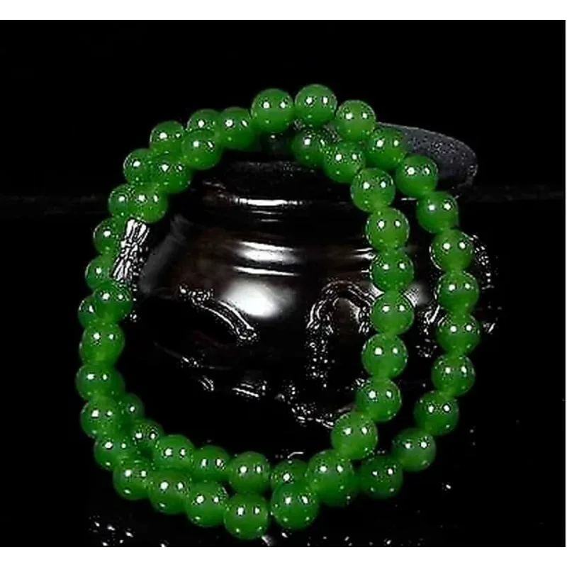 Echte natuurlijke groene krale - Men'S Accessories Jewelry recensie en prijs