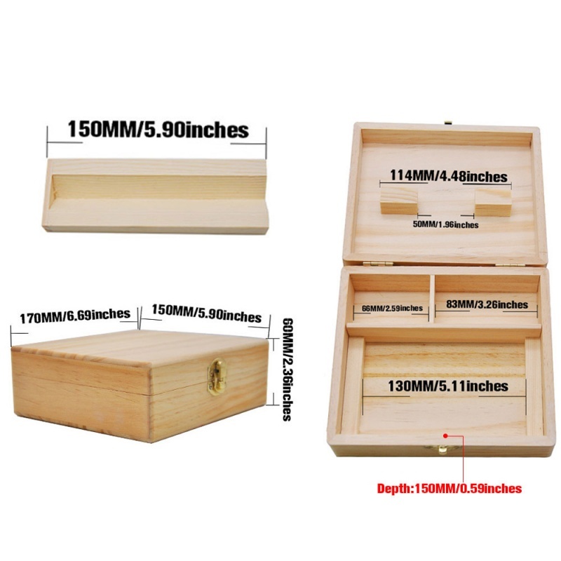 Houten opbergdoos met roltafel - Men'S Accessories Organizer Tray recensie en prijs