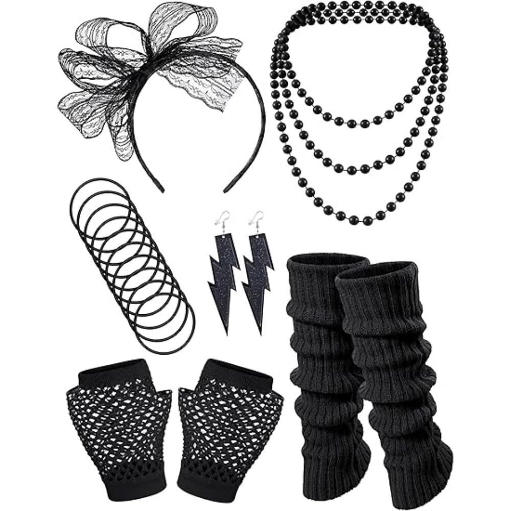Jaren '80 kostuumaccessoires H - Men Accessories Earrings recensie en prijs