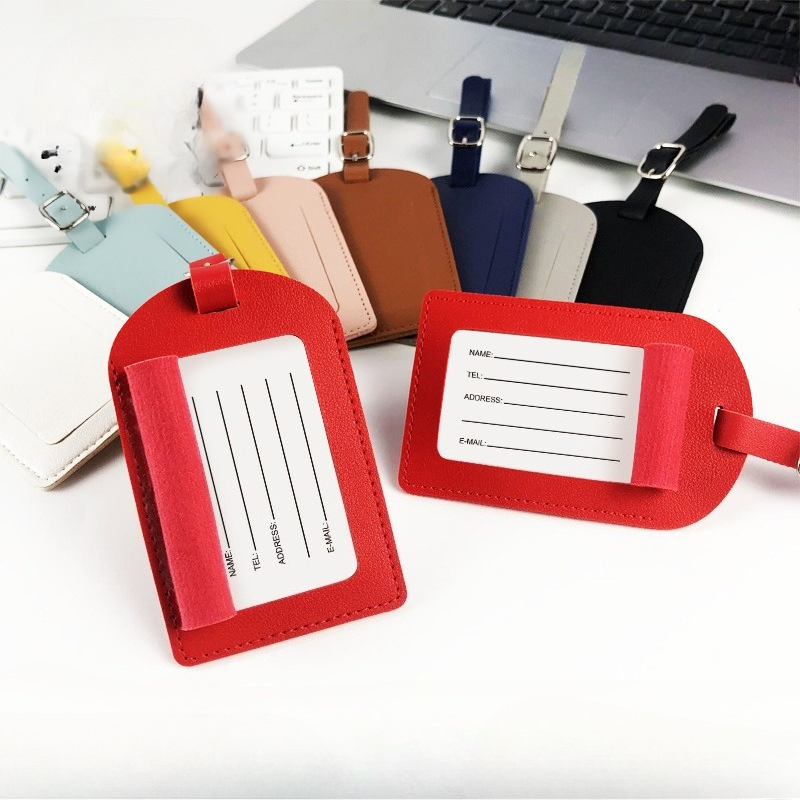 1PC PU Lederen Bagagelabel Kof - Men Accessories Name recensie en prijs