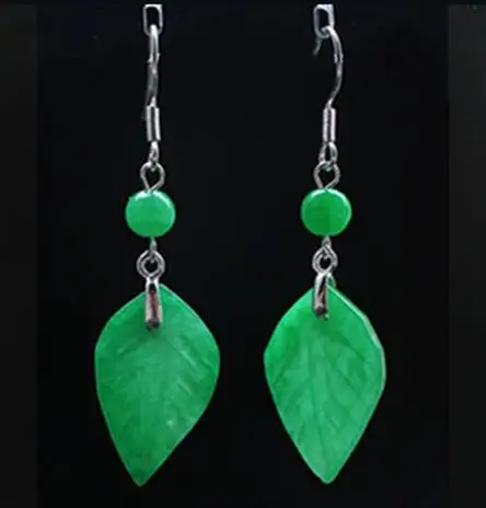 Aangepaste Natuurlijke Groene  - Men Accessories Earrings recensie en prijs
