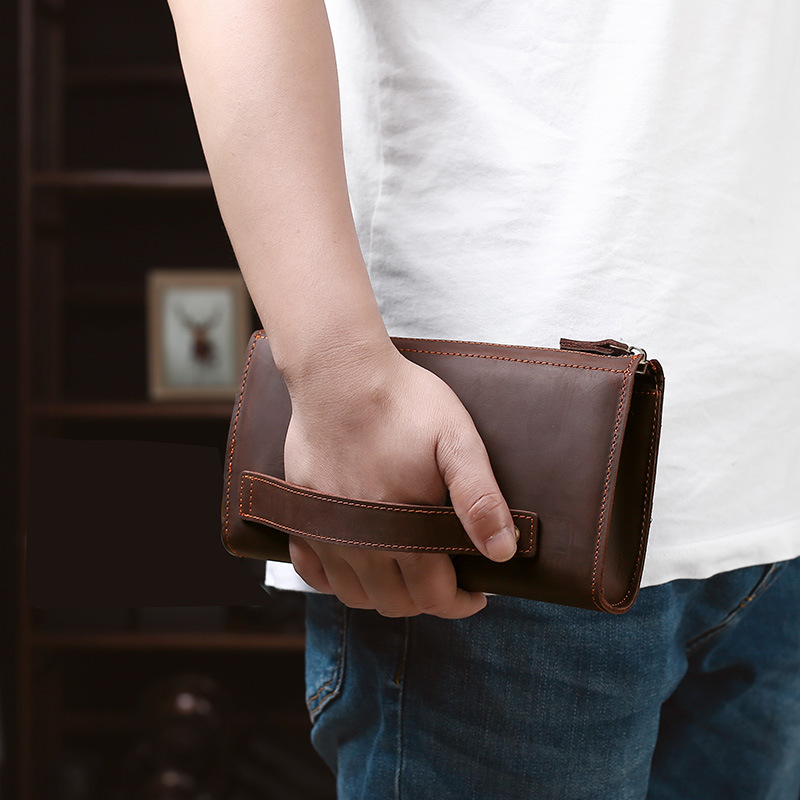 Herenclutch Lange handtas Zake - Men'S Accessories Wallet recensie en prijs