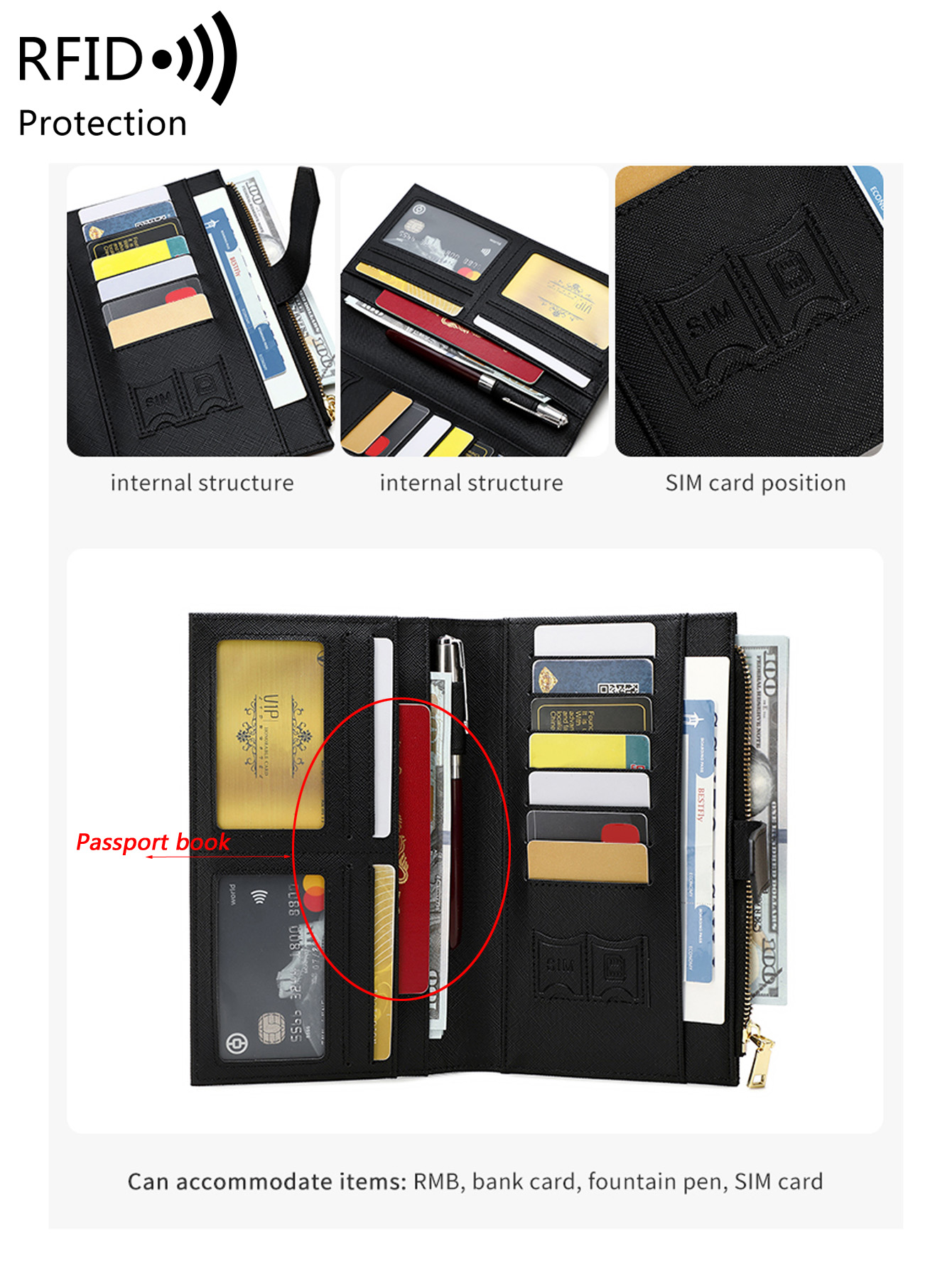 Modieus PU lederen reispaspoor - Men'S Accessories Wallet recensie en prijs