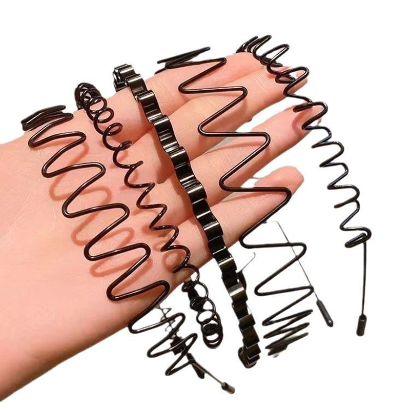 Unisex metalen golvende haarba - Men Accessories Earrings recensie en prijs
