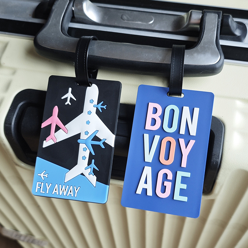 1pc Cartoon Dier PVC Bagagelab - Men Accessories Name recensie en prijs