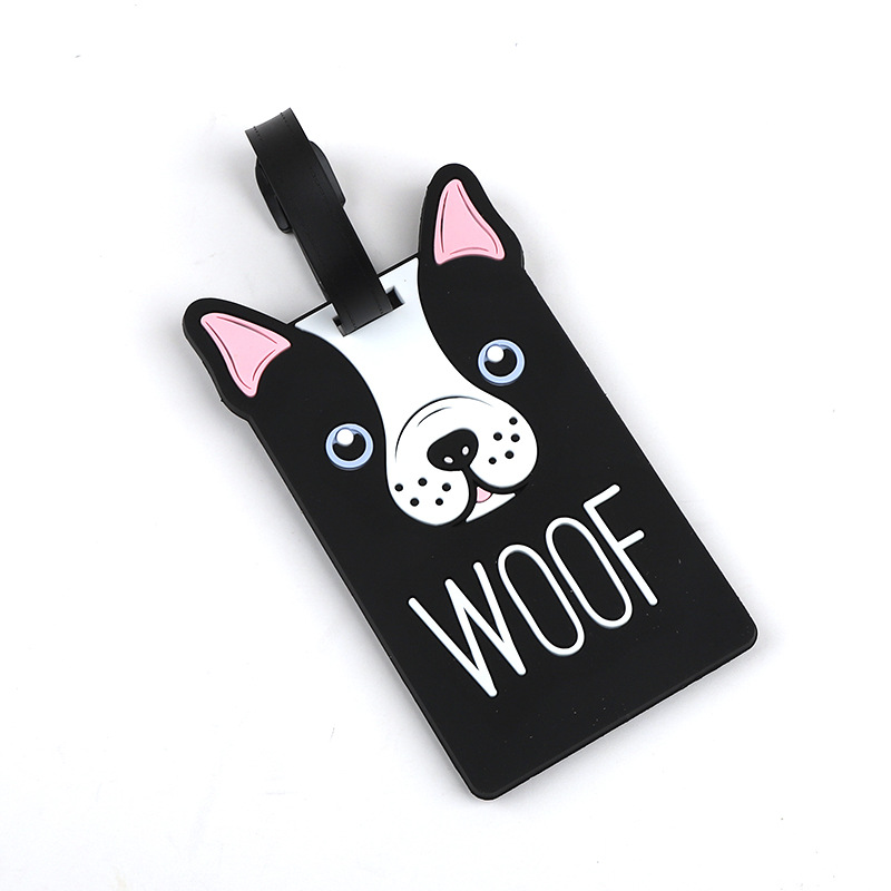 1pc Cartoon Dier PVC Bagagelab - Men Accessories Name recensie en prijs