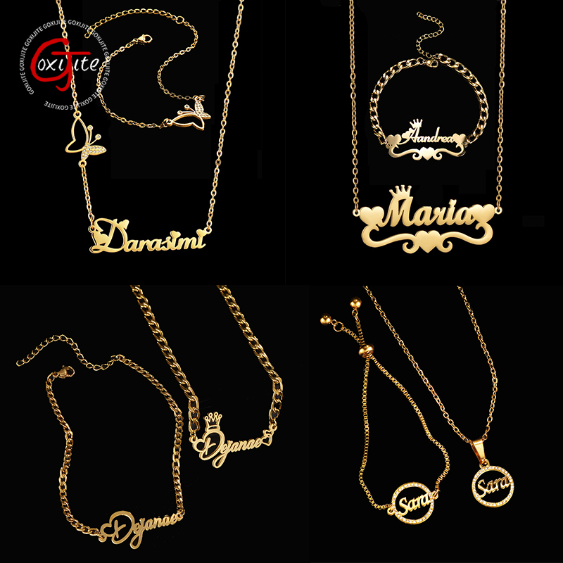 Goxijite Aanpassen Naam Kettin - Men Accessories Name recensie en prijs