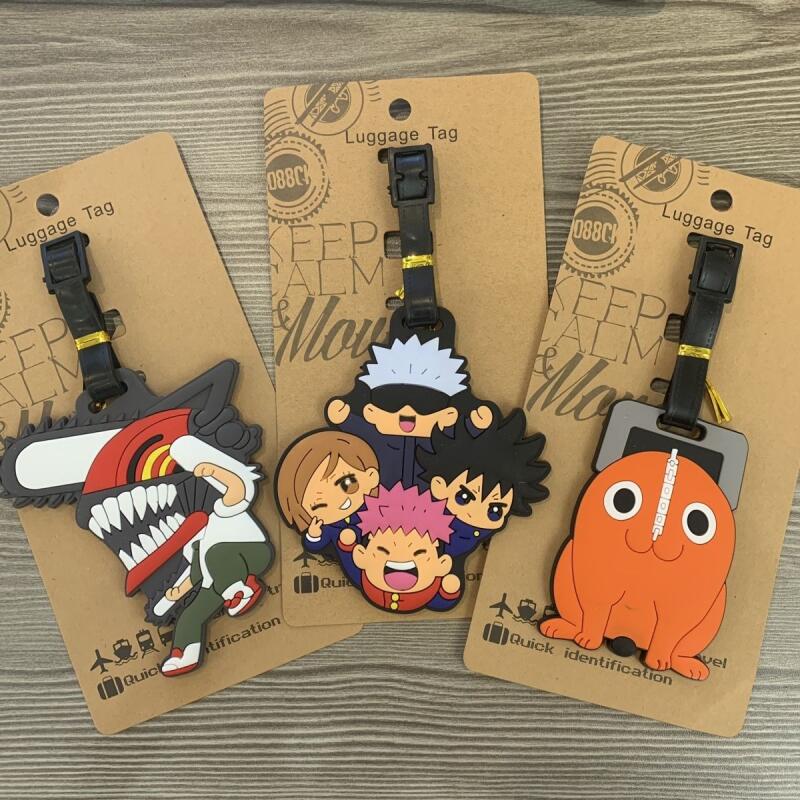 Anime Chainsaw Man Bagage-etik - Men Accessories Name recensie en prijs