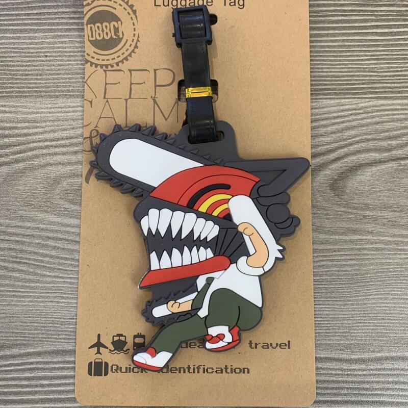 Anime Chainsaw Man Bagage-etik - Men Accessories Name recensie en prijs