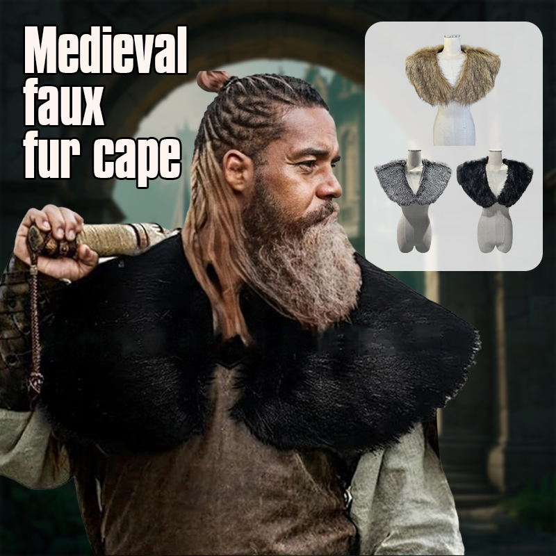 Middeleeuwse namaakbontkraag b - Men'S Viking Accessories recensie en prijs
