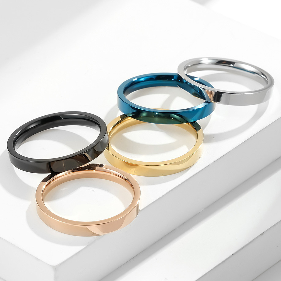 3MM Klassiek Eenvoudig 316L Ro - Men Accessories Name recensie en prijs