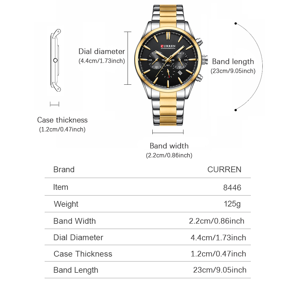 CURREN Casual quartz chrono sp - Men'S Accessories Jewelry recensie en prijs
