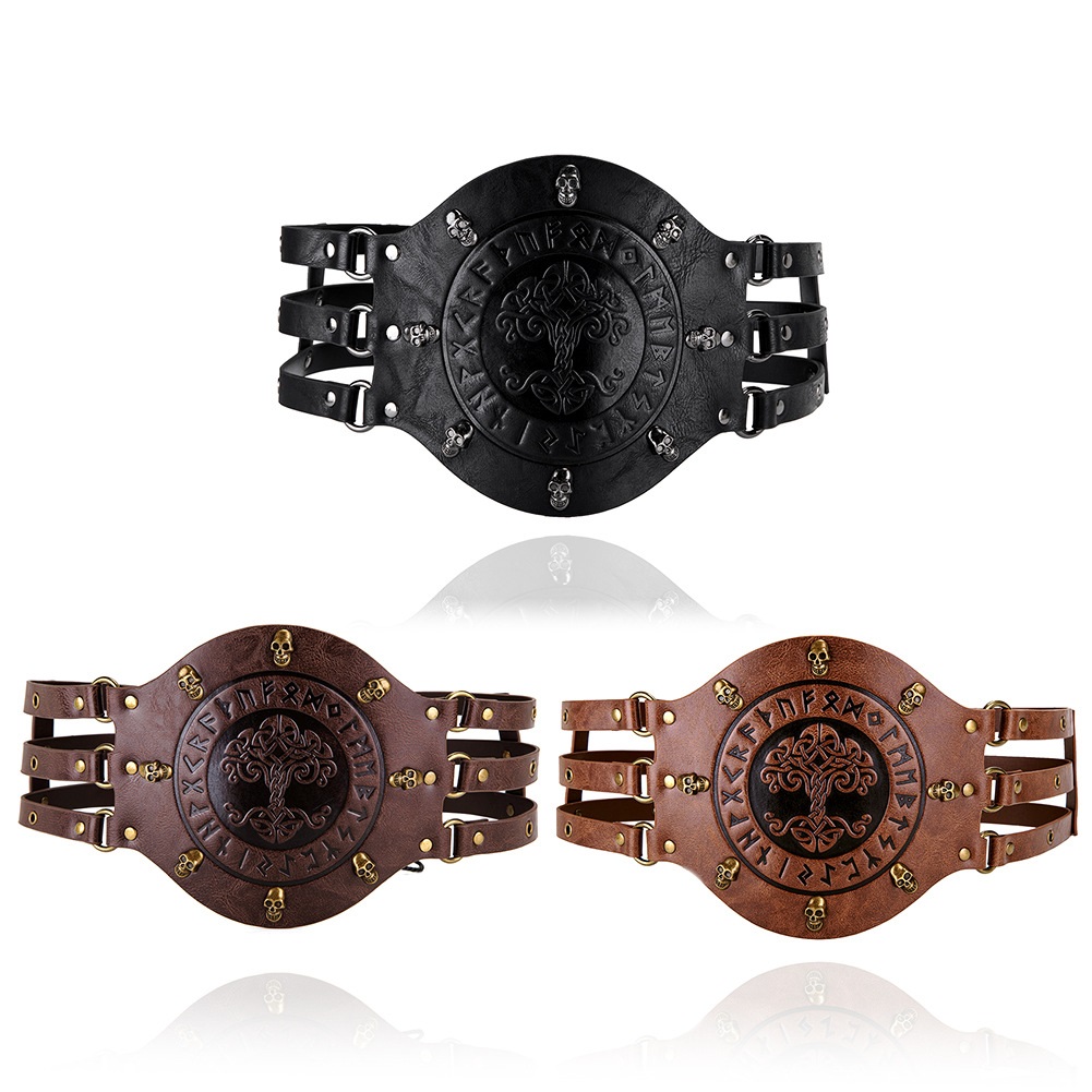 Middeleeuwse brede korsetriem, - Men'S Viking Accessories recensie en prijs
