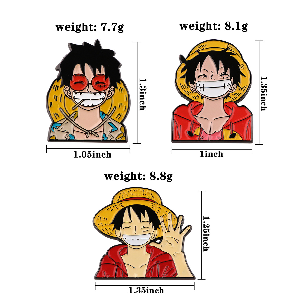 Piratenavontuur Anime Emaille  - Men'S Accessories Jewelry recensie en prijs