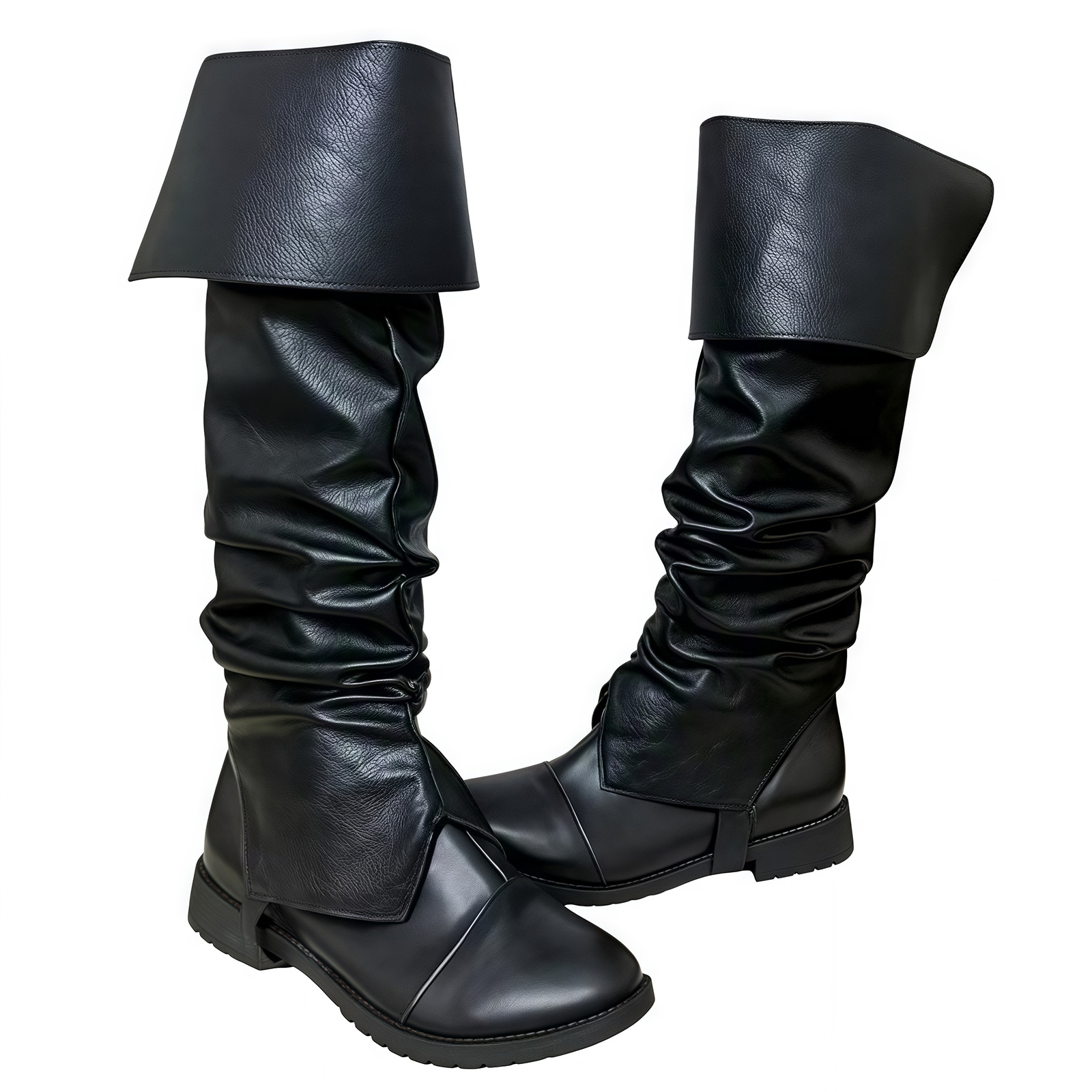 Middeleeuwse Piraat Boot Cover - Men'S Viking Accessories recensie en prijs