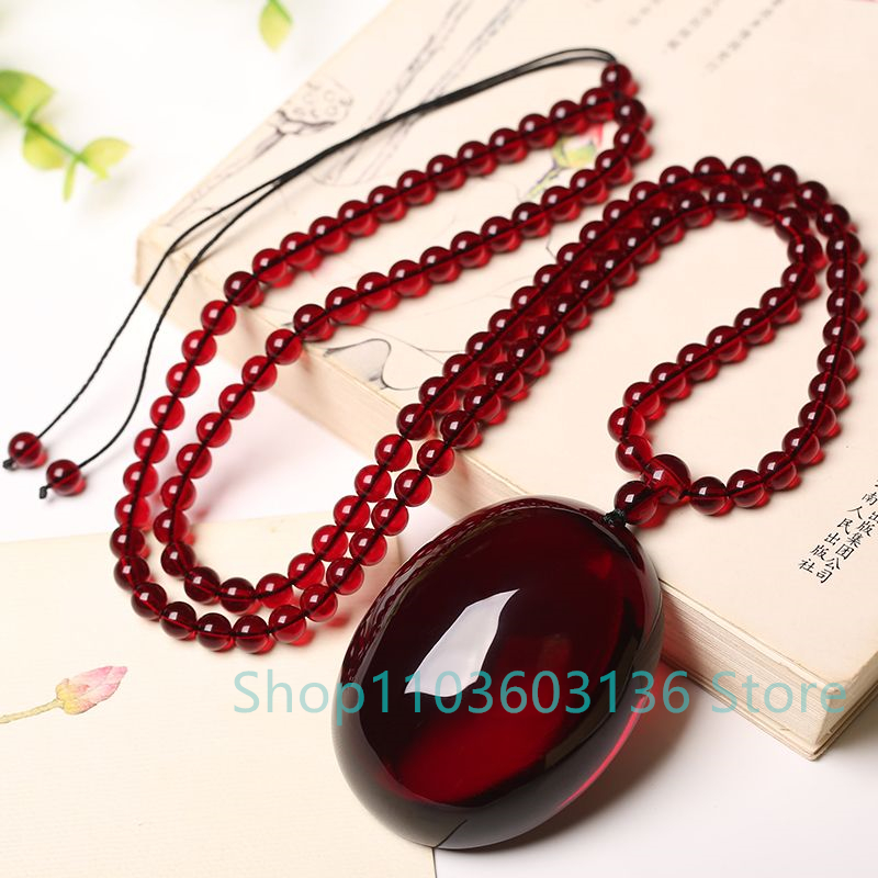 Natuurlijke Bordeauxrode Amber - Men Accessories Ethnic recensie en prijs