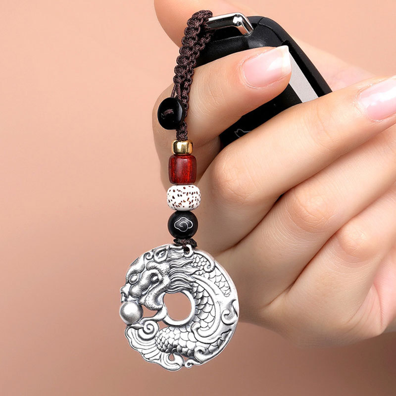 Retro etnische stijl drakenvis - Men Accessories Ethnic recensie en prijs