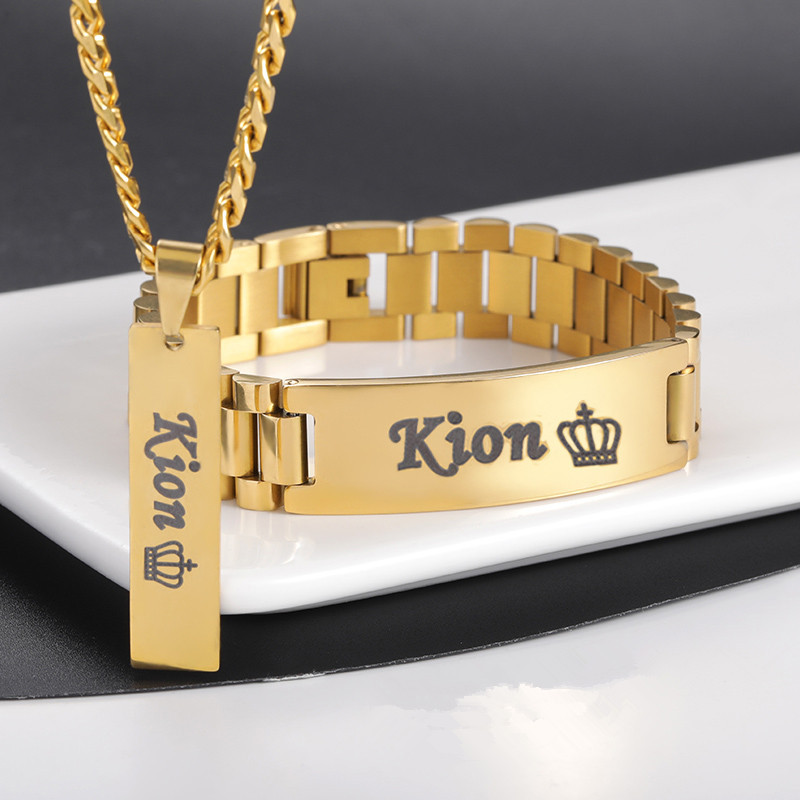 Aangepaste Mannen Naam Ketting - Men Accessories Name recensie en prijs