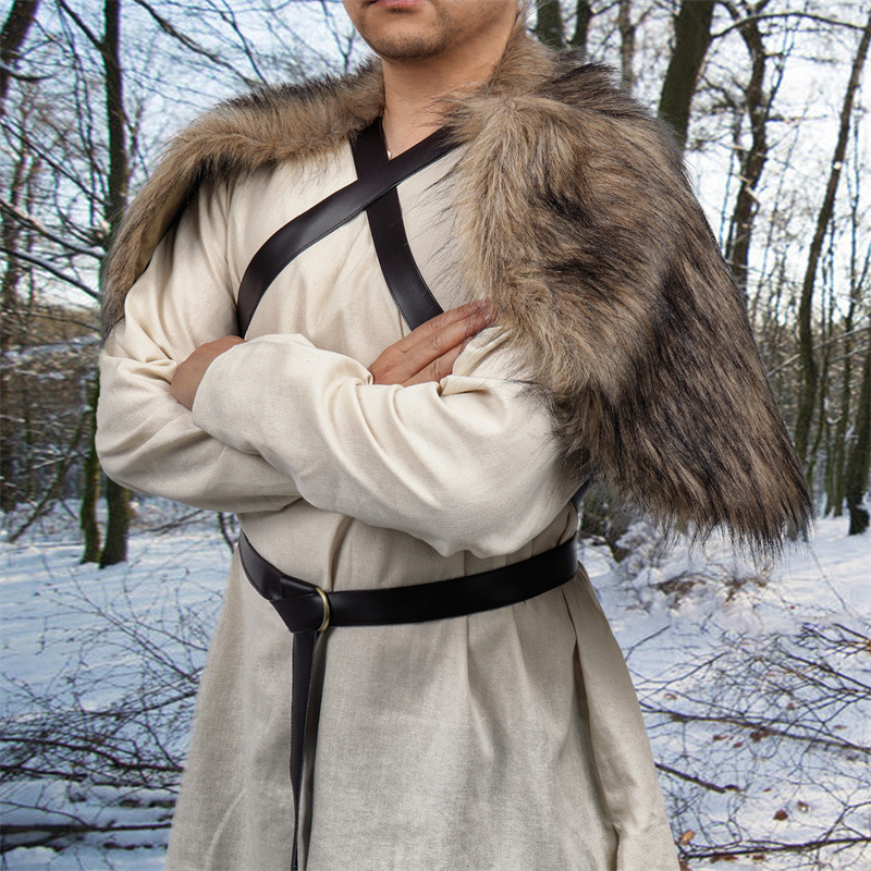 Man Middeleeuwse namaakbont Ca - Men'S Viking Accessories recensie en prijs