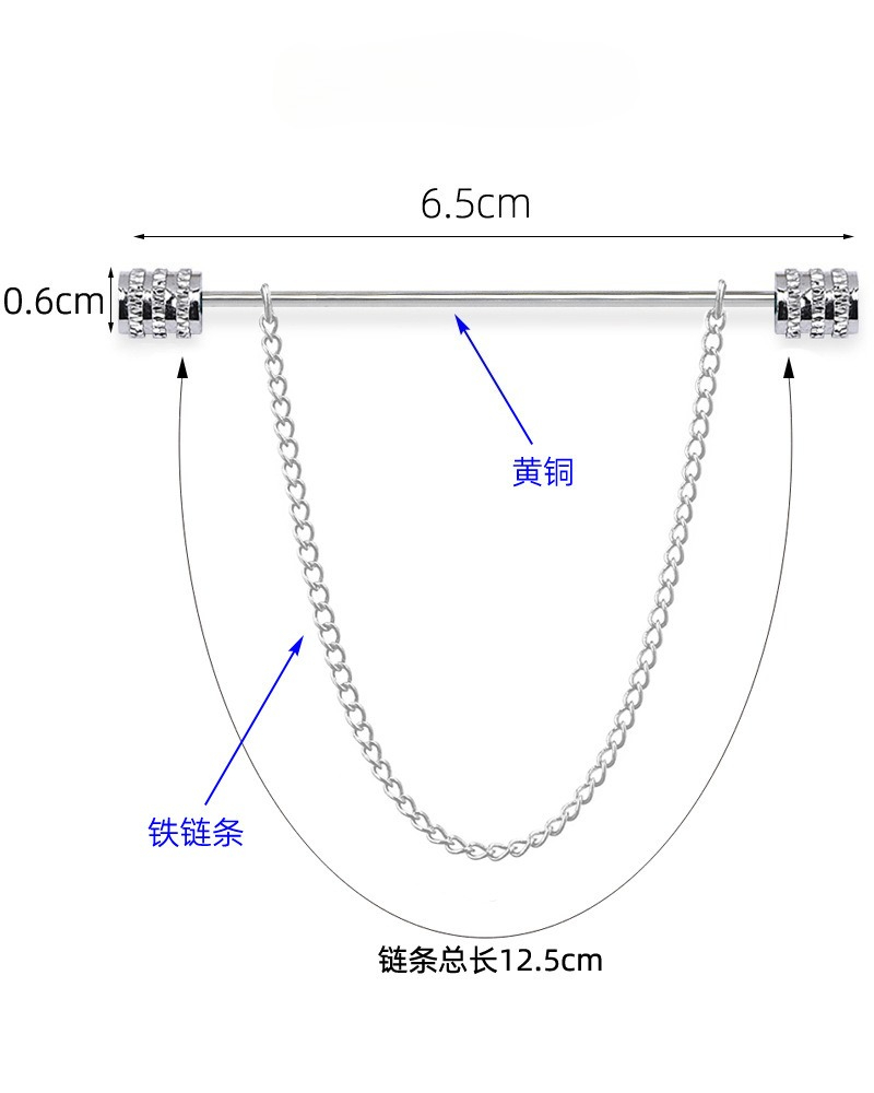 Nieuwe herenbroche voor overhe - Men'S Accessories Jewelry recensie en prijs