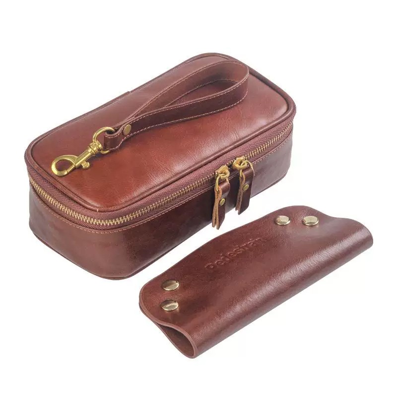 Pijpenzakje van echt leer, dra - Men'S Accessories Organizer Tray recensie en prijs