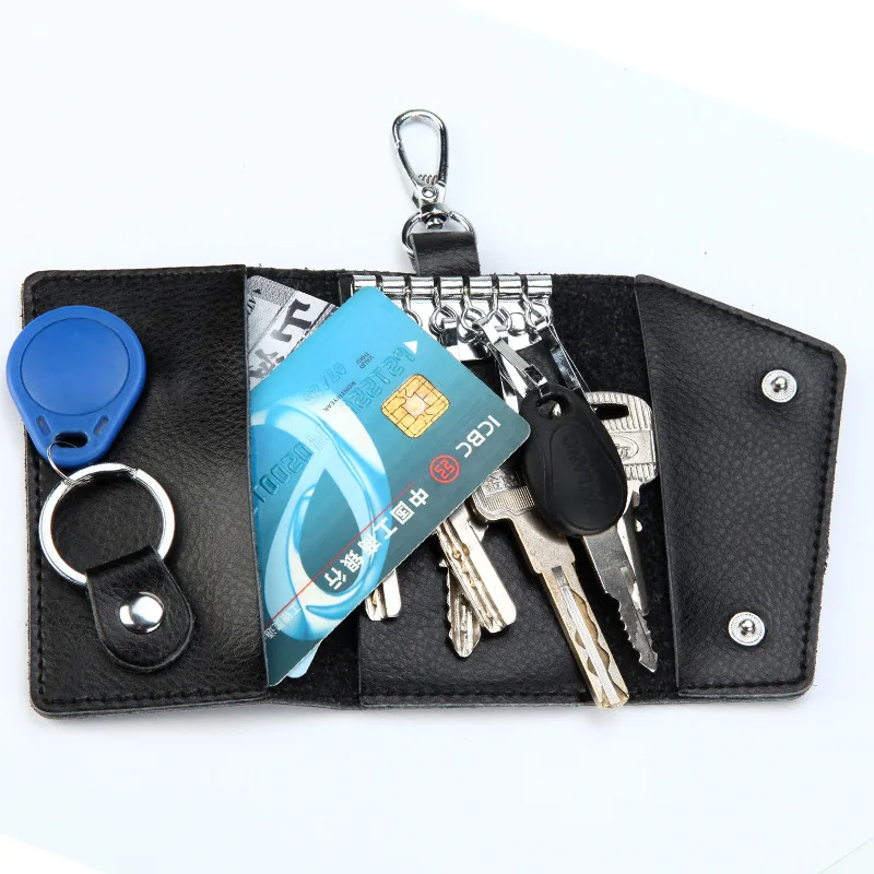 Echt lederen sleutelhanger Her - Men'S Accessories Wallet recensie en prijs