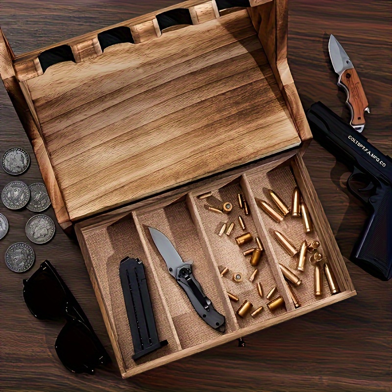 Stevige houten opbergstandaard - Men Accessories In Store recensie en prijs