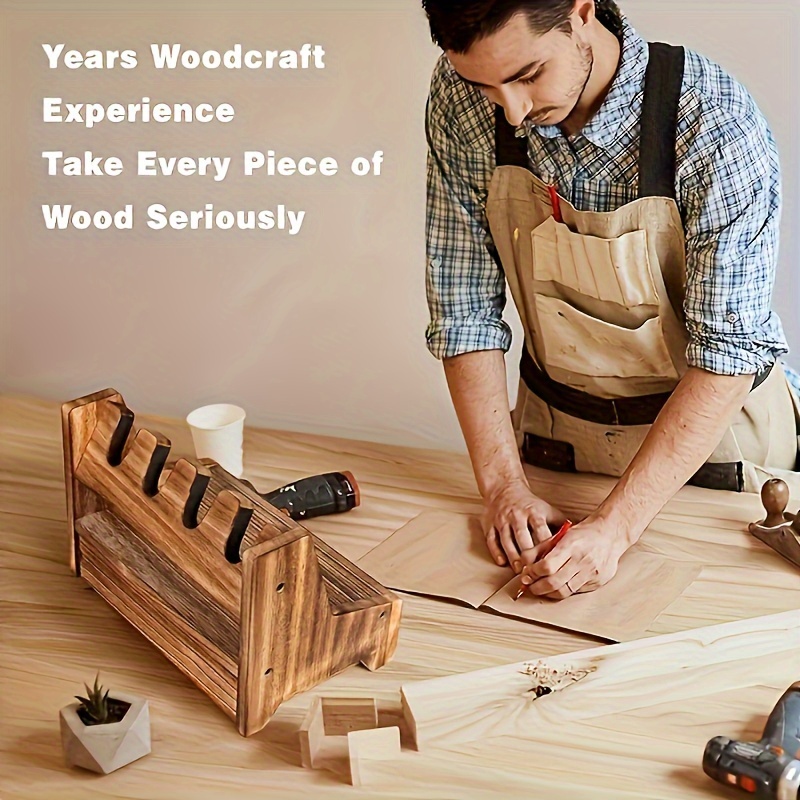 Stevige houten opbergstandaard - Men Accessories In Store recensie en prijs