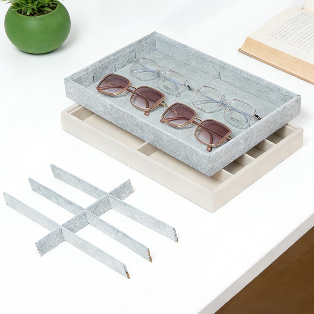 8-raster fluwelen brilhouder o - Men'S Accessories Organizer Tray recensie en prijs