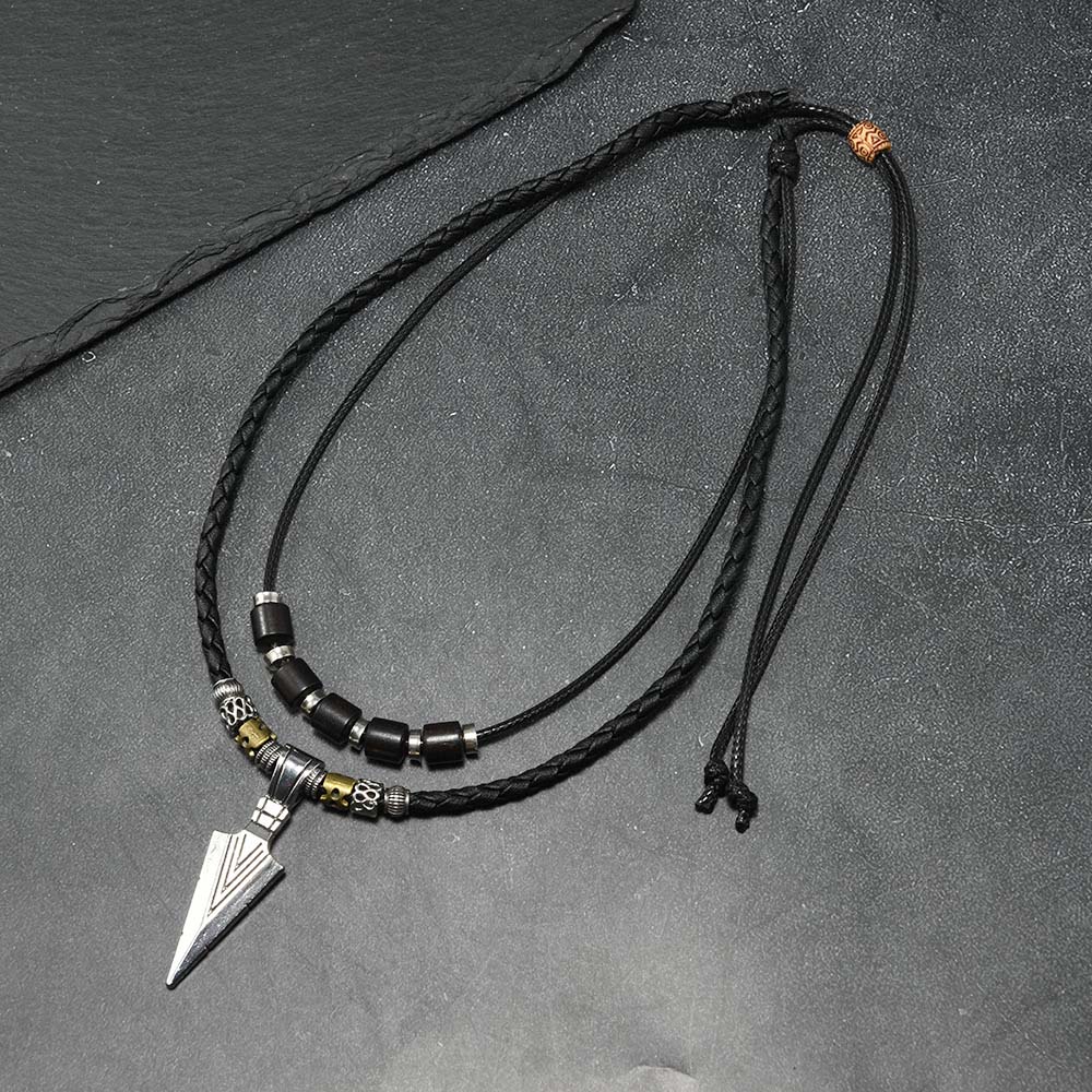 Heren Viking pijlpunt ketting  - Men Accessories Ethnic recensie en prijs