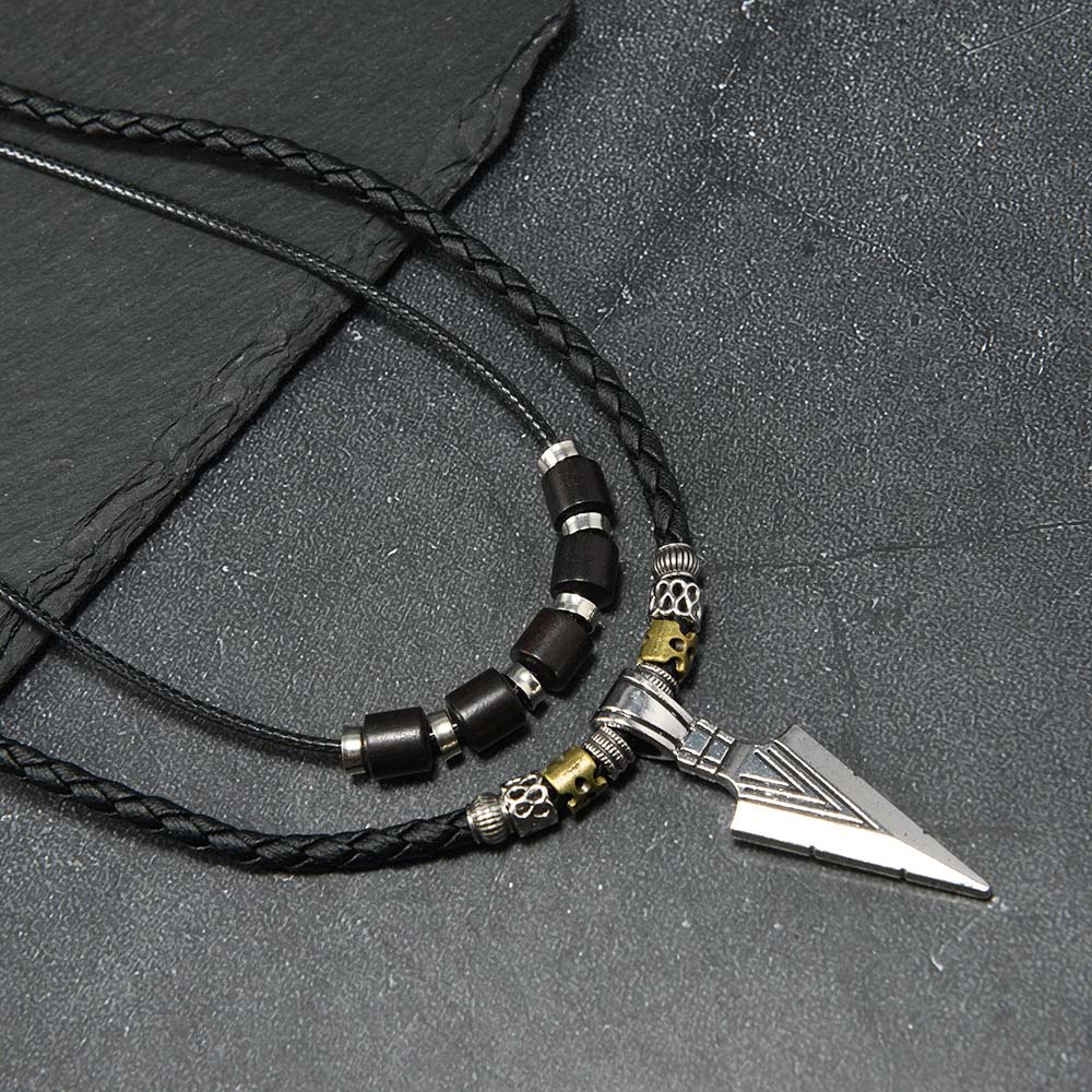 Heren Viking pijlpunt ketting  - Men Accessories Ethnic recensie en prijs